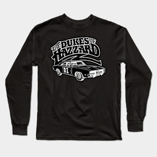 Dukes of Hazzard Locations Long Sleeve T-Shirt